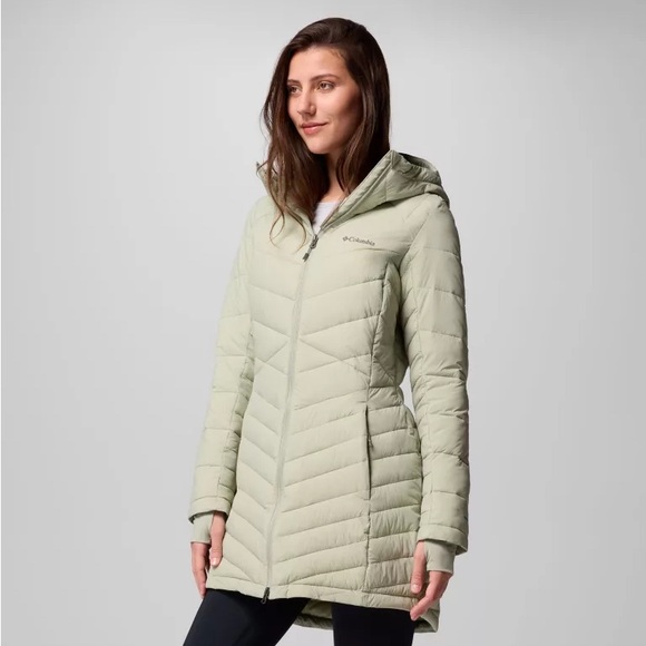 Columbia OMNI-HEAT Women's White Puffer Coat, Size M, Great Condition! - Picture 1 of 13